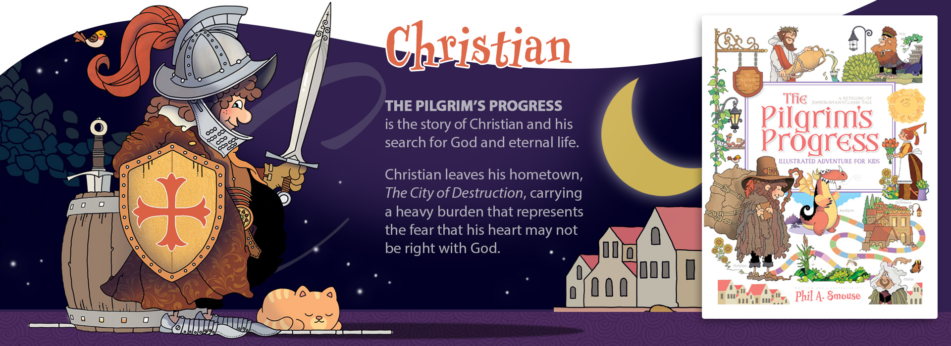 Pilgrim's Progress Illustrated Adventure for Kids - Phil A. Smouse